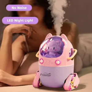 USB Mini Humidifier with Night Light