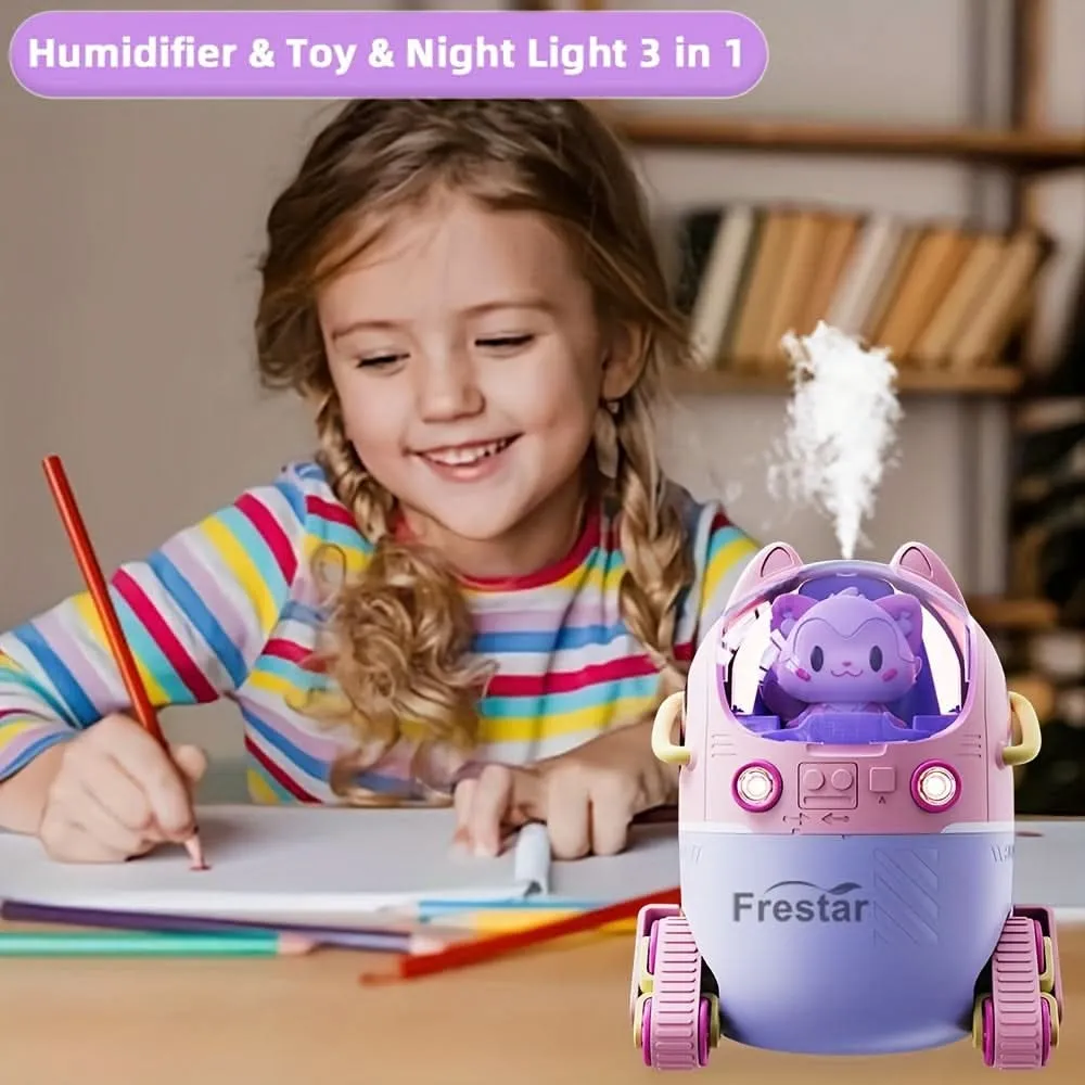 USB Mini Humidifier with Night Light