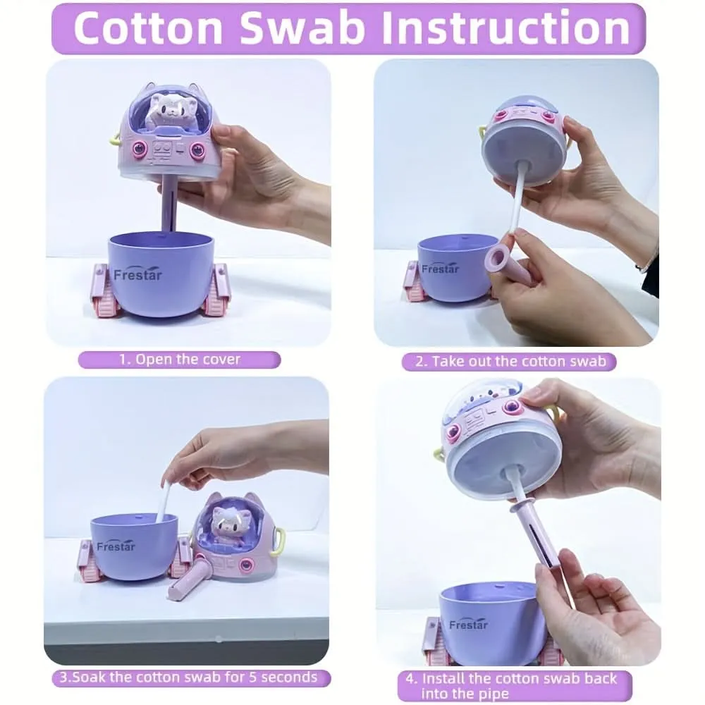 USB Mini Humidifier with Night Light