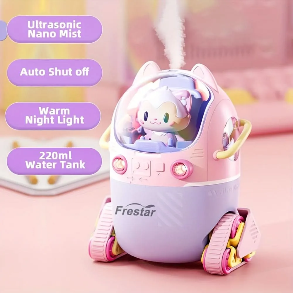 USB Mini Humidifier with Night Light