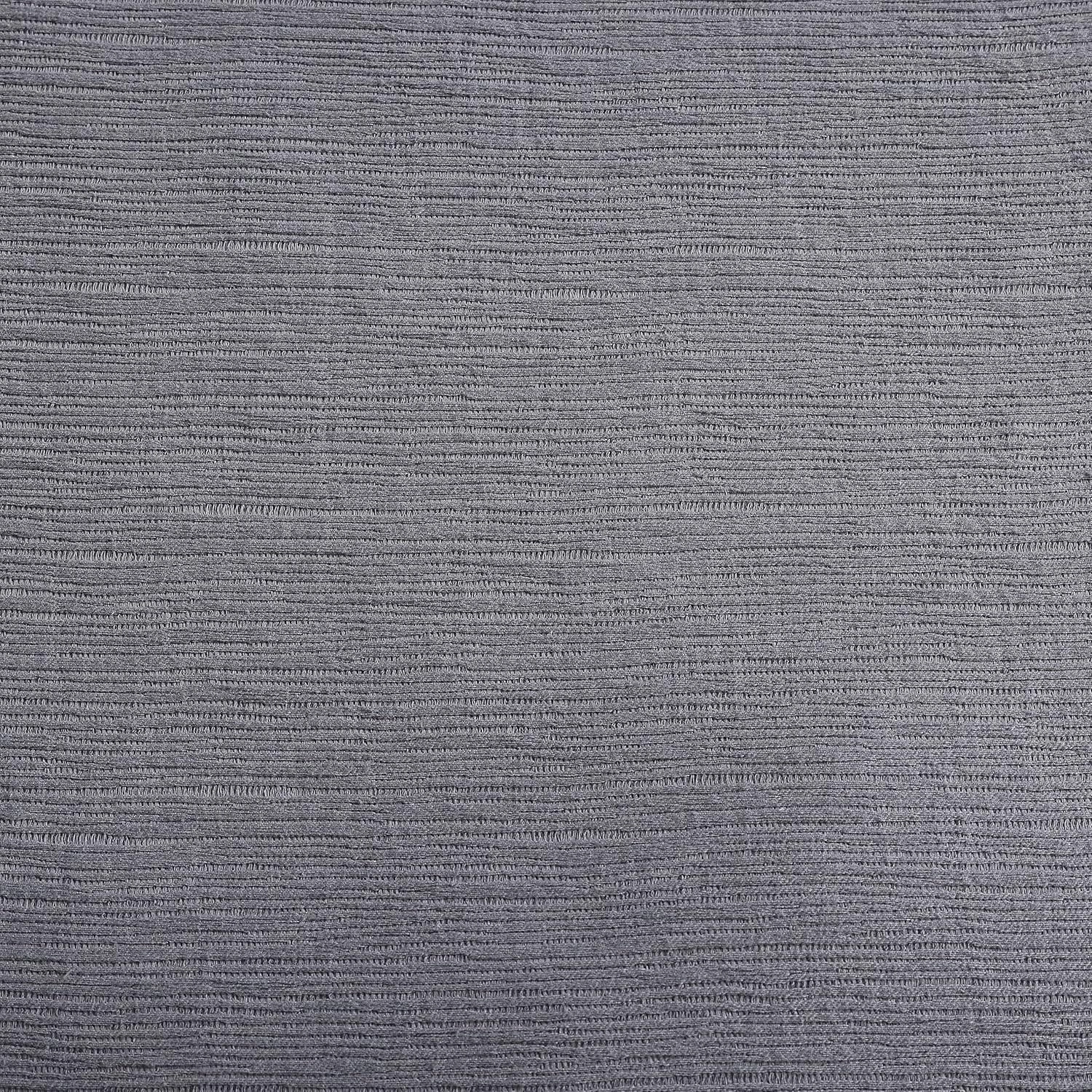Vera Wang- King Duvet Cover Set, Reversible Cotton Bedding Set with Matching Shams, Designer Home Décor (Textured Pleats Charcoal, King)