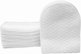 VICASKY Makeup Removal Pads 240pcs U-Shaped Facial Cotton Pads Round Cotton Balls Gentle on Skin for Routine