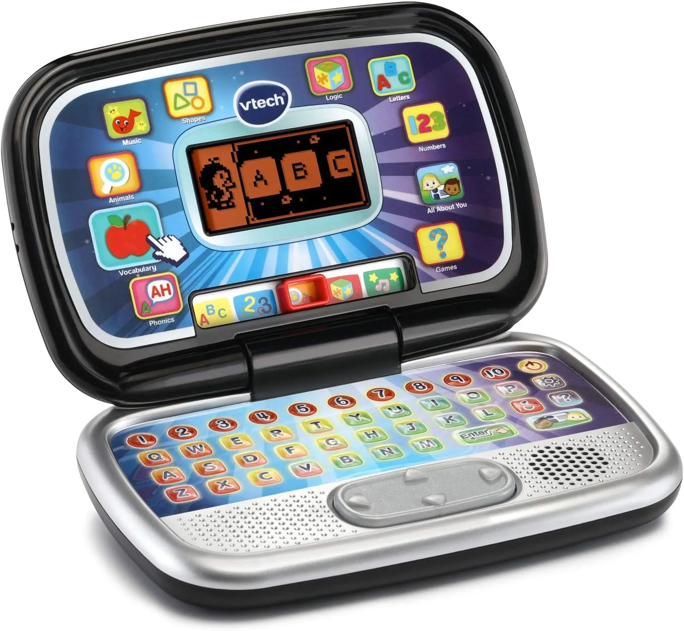 VTech Play Smart Preschool Laptop, Black