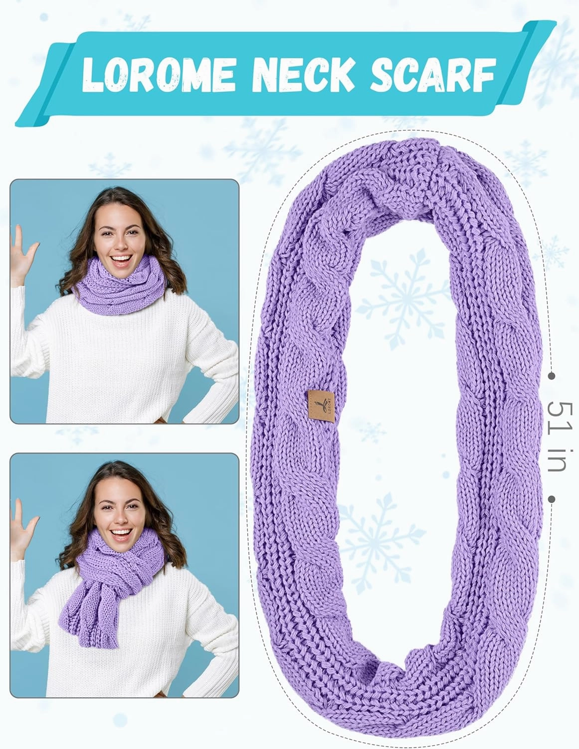 Warm Fleece Knit Winter Hat, Scarf & Touch Screen Gloves Set - Unisex Adult Winter Gifts
