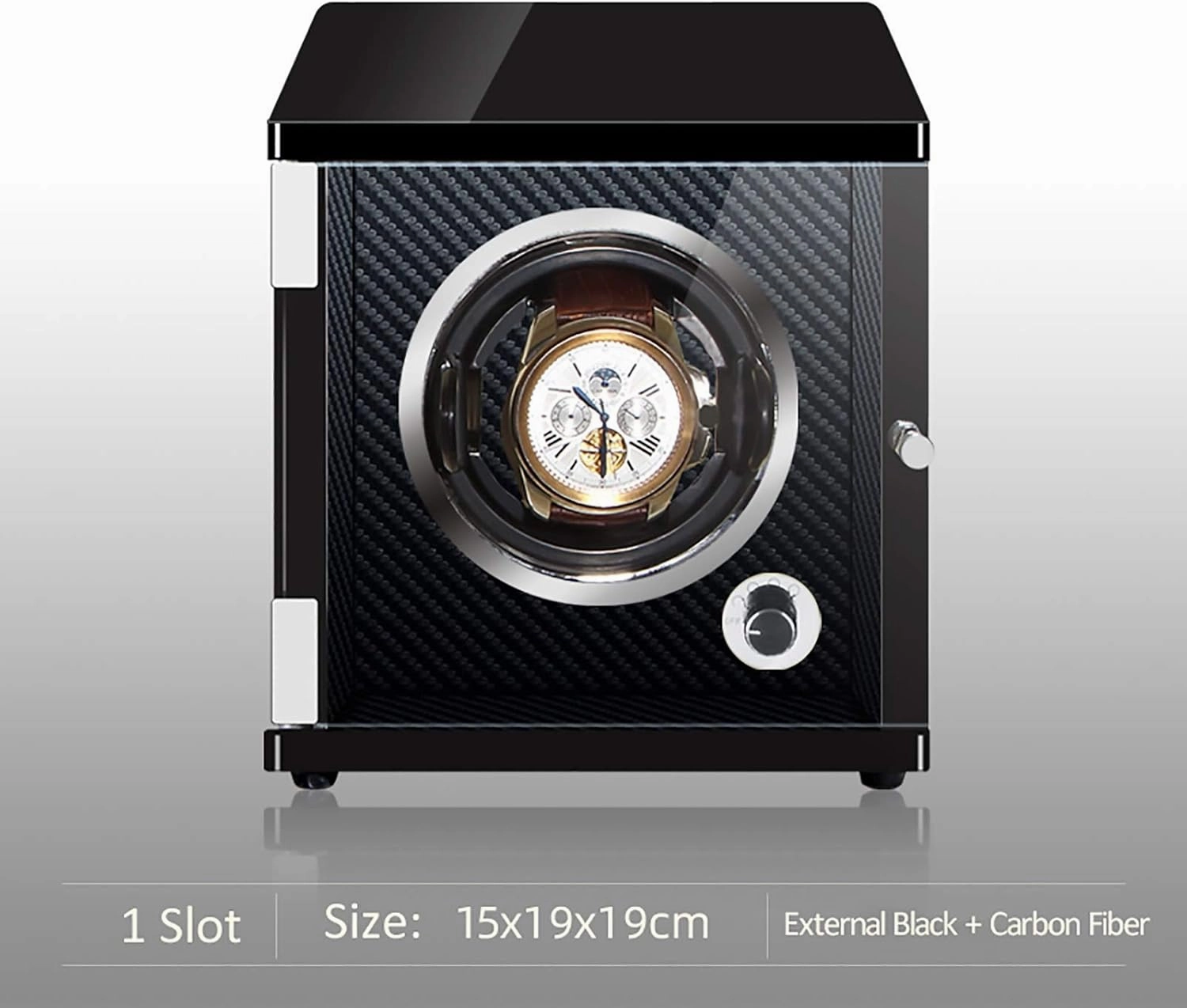 Watch Stand Watch Winders for Automatic Watches - Smart Watch Shaker Mechanical Watch Automatic Winding Device Household Light Luxury Colorful Atmosphere Light Watch Storage Box Or