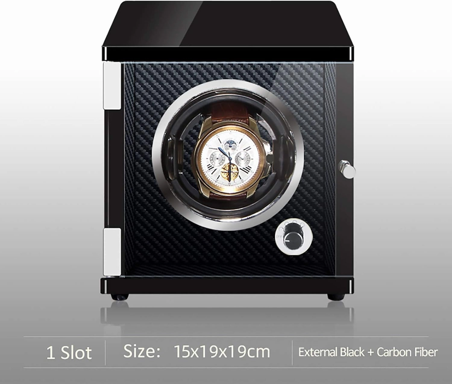 Watch Stand Watch Winders for Automatic Watches - Smart Watch Shaker Mechanical Watch Automatic Winding Device Household Light Luxury Colorful Atmosphere Light Watch Storage Box Organizer Qu
