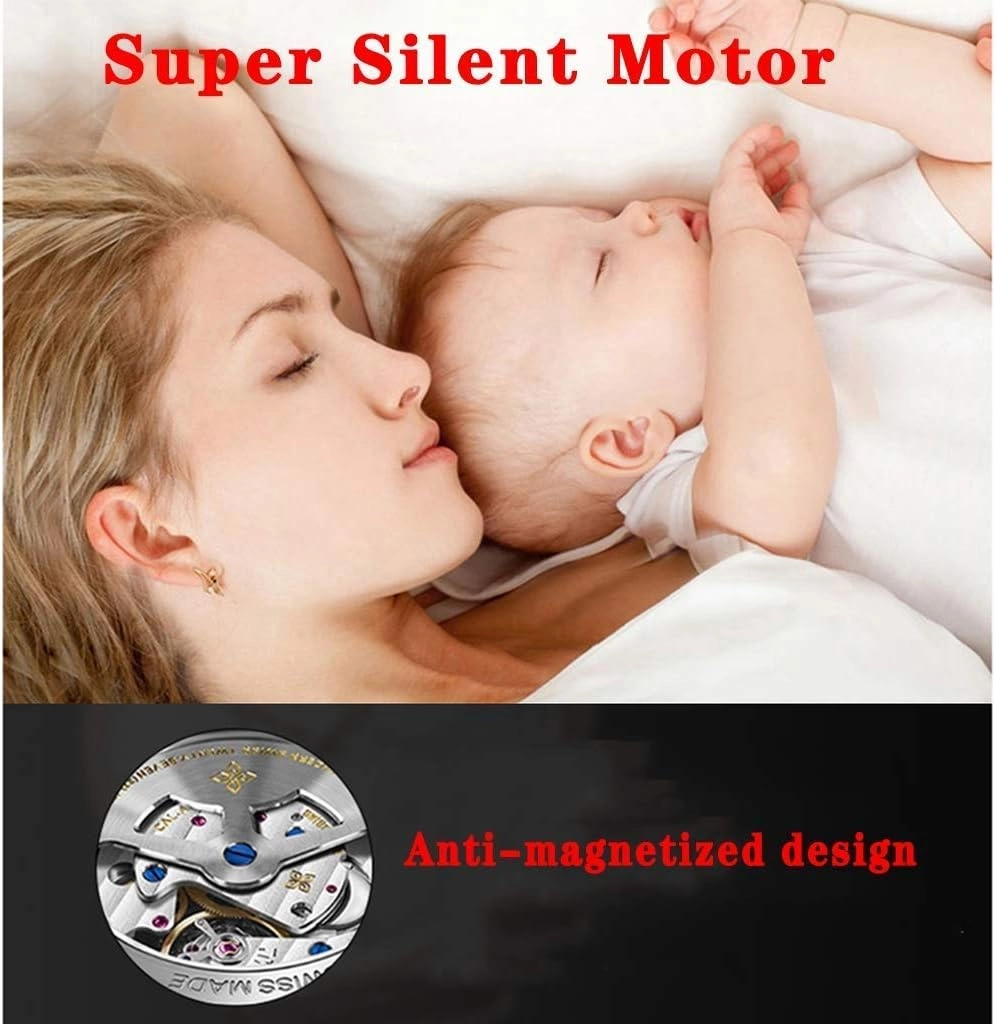Watch Winder Touch Display Japan Silent Motor Wooden Piano Finish Automatic Box Winder Spaces with LED Elegant Showcase Watch Winder Display Watch Box Storage
