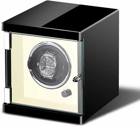 Watch Winders Smart Watch Shaker Mechanical Watch Automatic Winding Device Household Light Luxury Colorful Atmosphere Light Watch Storage Box Organizer