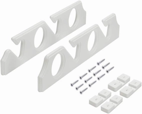 White Water Fishing Polyethylene Rod Rack Storage (4-Rod)