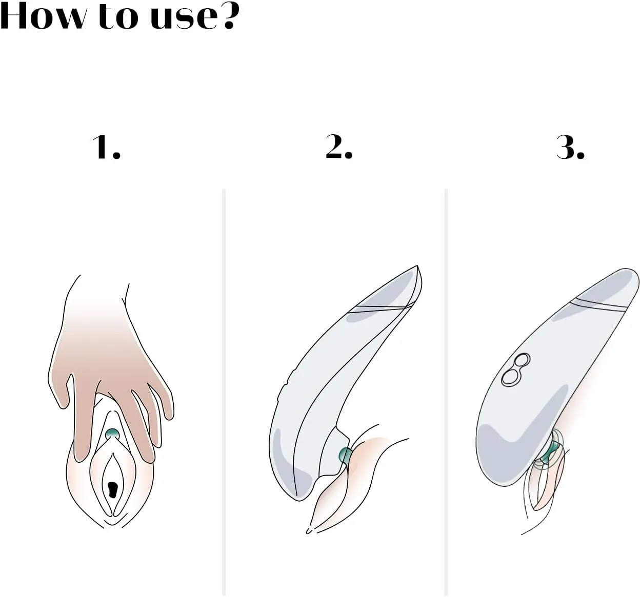 Womanizer Premium 2 Clitoris Vibrator for Women | Clit Sucker Adult Toys | Vibrating Adult Sex Toy | Clit Stimulator for Woman with 14 Suction Speeds | Waterproof Clitoral Stimulation Massager | Red