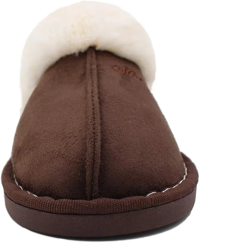 Womens Slippers Soft Plush Warm House Shoes Anti-Slip Fluffy Fur Indoor/Outdoor Slippers