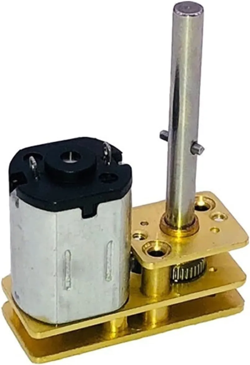 Xianglaa-Motor N20 Gear Motor DIY Smart Toy Car Robot Mini DC Motor， Low Speed Model Engine Accessories Motor (Size : 12v 400rpm)