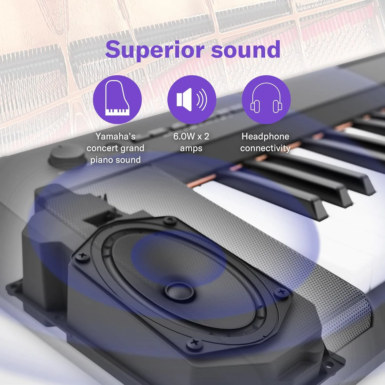 Yamaha, 76-Key Portable Keyboard, (NP35B)