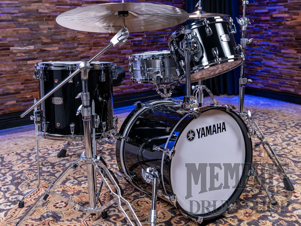Yamaha Absolute Hybrid Maple Drum Set 18/12/14 - Solid Black
