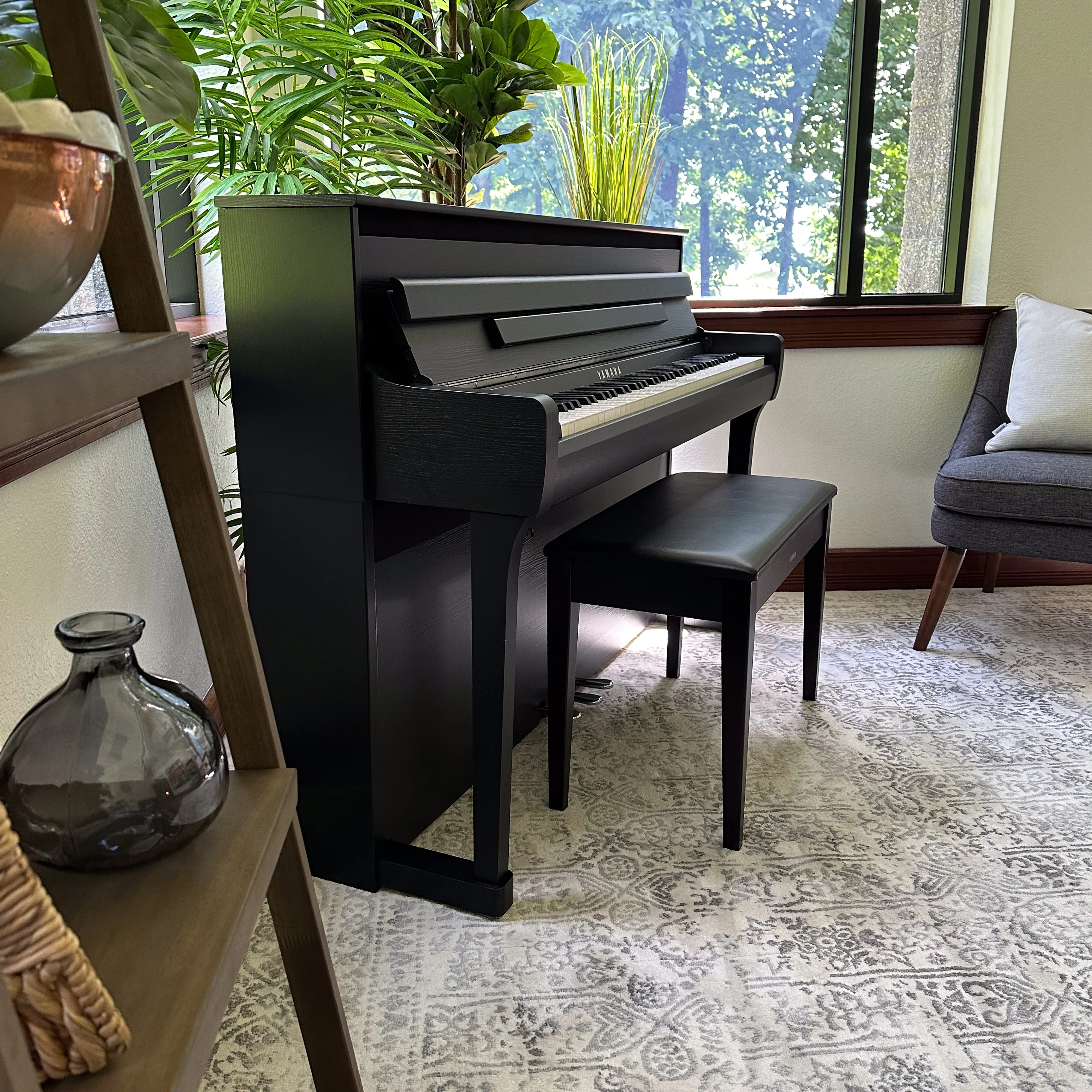Yamaha Clavinova CLP-885 Digital Piano - Matte Black