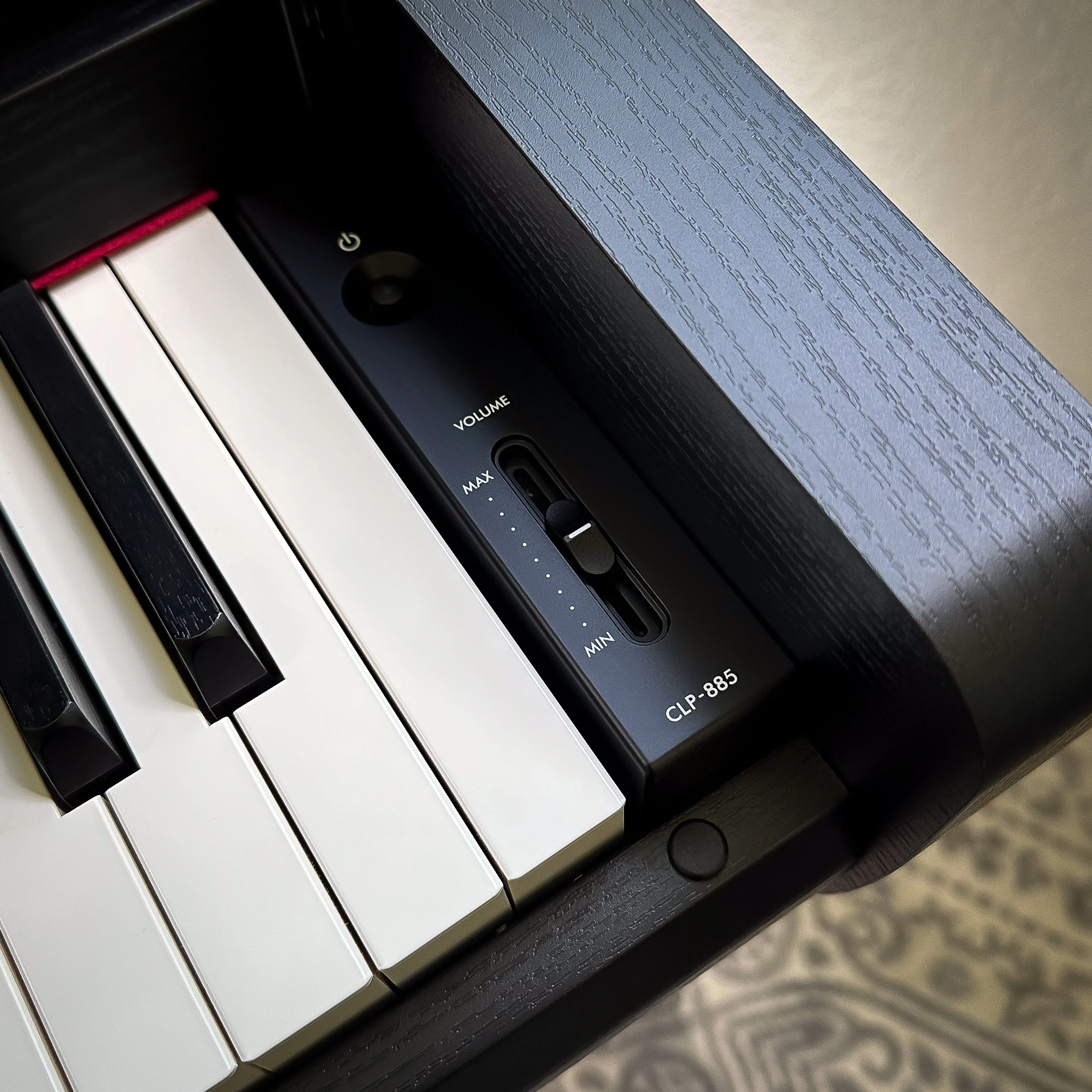 Yamaha Clavinova CLP-885 Digital Piano - Matte Black