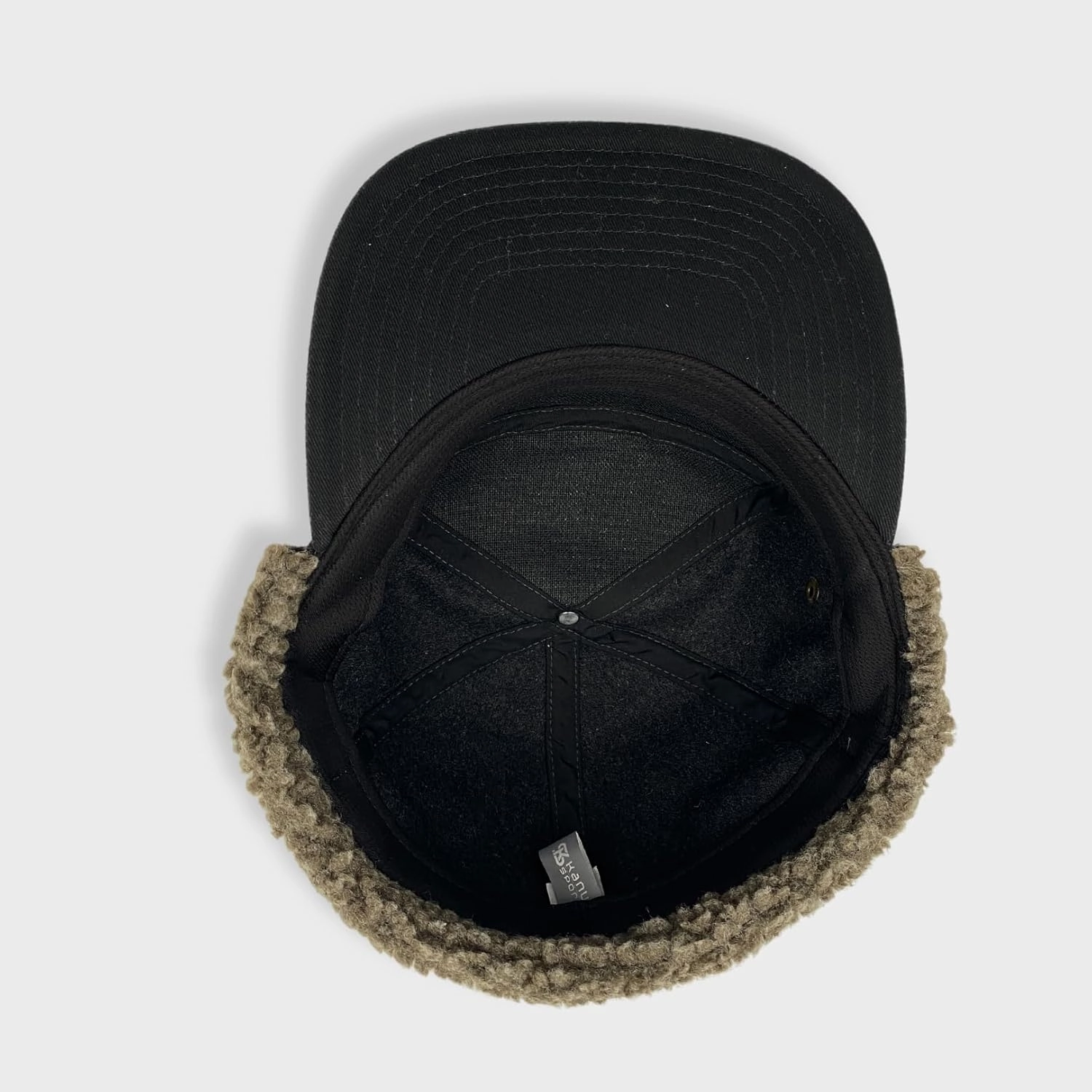 York Camper Cap with Earflaps Warm Wool Blend Trapper Hat, Winter Baseball Cap for Men, Hunting, Hiking, Golf, Camping