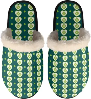 Yzaoxia House Slippers for Women Soft Cozy Winter Slippers Indoor Lightweight Plush Bedroom Slippers